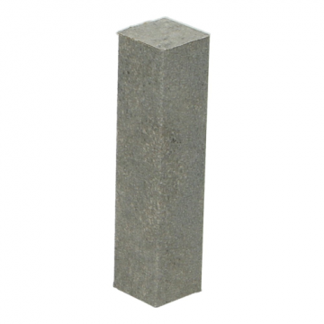 Hoek/Eindstuk 17x73mm Concrete Grey (4 stuks) - 27627