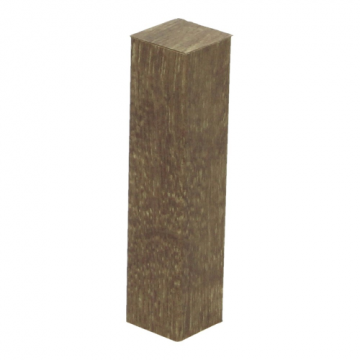 Hoek/Eindstuk 17x73mm Mountain Oak Nature (4 stuks) - 27634