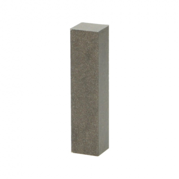 Hoek/Eindstuk 17x73mm Beton Gepolijst Koper (4 stuks) - 27635