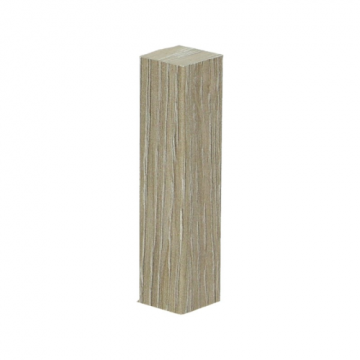Hoek/Eindstuk 17x73mm Verouderd Eiken Naturel (4 stuks) - 27638