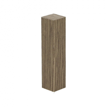 Hoek/Eindstuk 17x73mm Marquant Eiken Bruin (4 stuks) - 27644