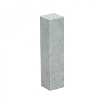 Hoek/Eindstuk 17x73mm Beton Wit (4 stuks) - 27675