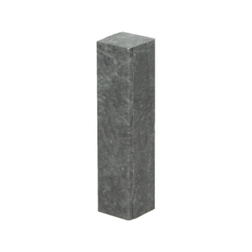 Hoek/Eindstuk 17x73mm Beton Donkergrijs (4 stuks) - 27684