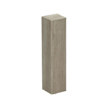 Hoek/Eindstuk 17x73mm Eiken Beige (4 stuks) - 27687