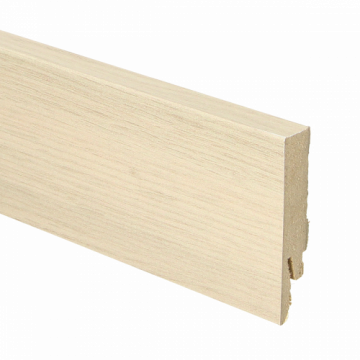 Rechte MDF Blokplint 14x70mm Eiken Warm Wit - 27029