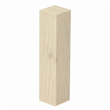 Hoek/Eindstuk 17x73mm Eiken Warm Wit (4 stuks) - 27429