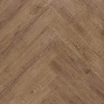 COREtec The Naturals VG856 Bark WPC Rigid Core Click Visgraat PVC met 10dB geïntegreerde ondervloer