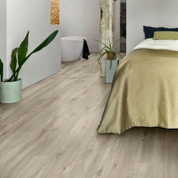 Moduleo LayRed Wood XL Sierra Oak 58239 Incl. geïntegreerde 10dB ondervloer Rigid Click PVC  