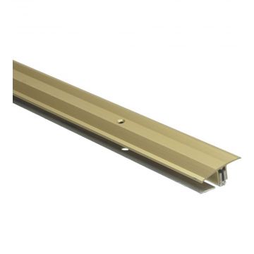 Dilatatieprofiel Kuberit schroef 7-17mm Goud 100cm - 41524