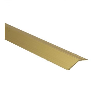 Overgangsprofiel zelfklevend 14mm Goud 270cm - 51325