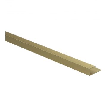 U-profiel verlijmen 10.1mm Goud 270cm - 61225