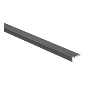 Hoeklijnprofiel zelfklevend 10x24,5mm Trendy Zwart - 63134