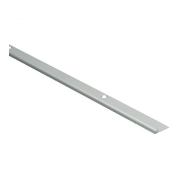 Eindprofiel 3.5mm voor 2.5mm PVC schroef Zilver 250cm - 65393