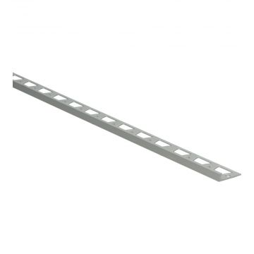 In-egaliseer eindprofiel tot 4.5mm PVC schroef Zilver 250cm - 65397