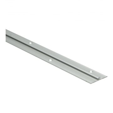 Aansluitprofiel 6mm voor 2.5mm PVC schroef Zilver 270cm - 65399