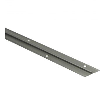 Aansluitprofiel 6mm voor 2.5mm PVC schroef RVS 270cm - 65400