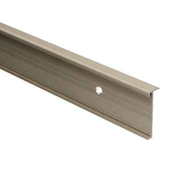 Universeel Trapneusprofiel 43mm schroef RVS tbv PVC 2-3mm - 65321