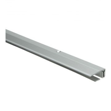 Eind- en afwerkprofiel Kuberit schroef 7-18mm Zilver 100cm - 66214