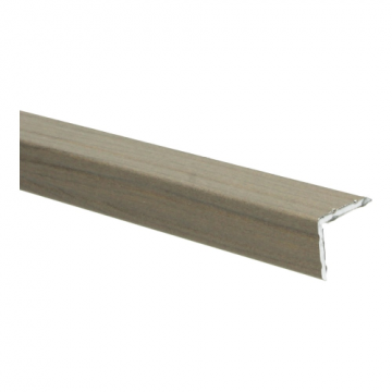 Duo-Hoeklijnprofiel zelfklevend 24,5x30mm Verweerd Grenen - 67138