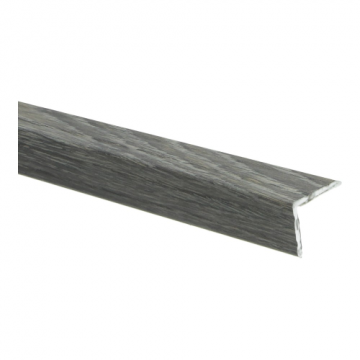 Duo-Hoeklijnprofiel zelfklevend 24,5x30mm Scarlet Oak Dark Grey - 67207