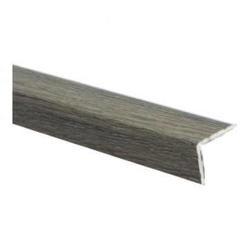 Duo-Hoeklijnprofiel zelfklevend 24,5x30mm Mountain Oak Black - 67225