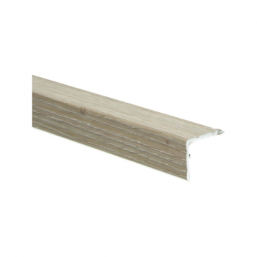 Duo-Hoeklijnprofiel zelfklevend 24,5x30mm Verouderd Eiken Naturel - 67238