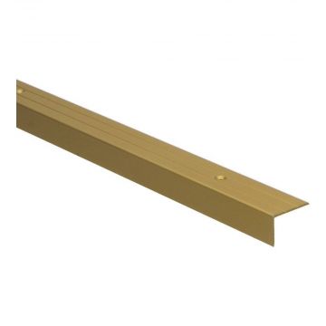 Hoeklijnprofiel schroef 20mm Goud 270cm - 69226