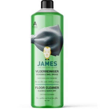 James vloerreiniger schoon & snel droog Dagelijks gebruik A 1L 75435/823022