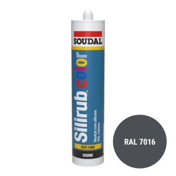 Siliconenkit 300ml Antracietgrijs RAL7016 - 84022