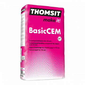 Thomsit BasicCem cement-egaliseermiddel 25 kg - 96539
