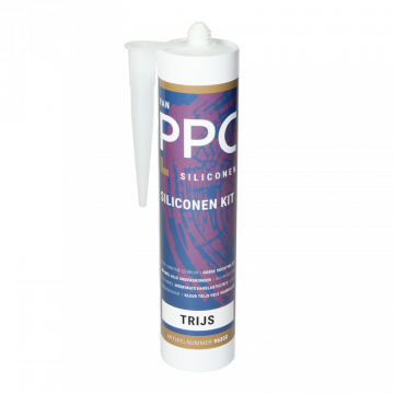 Siliconenkit Trijs (Transparant/Grijs) 300ml PPC - 96850