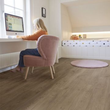 COREtec Essentials 1800++ Baltimore Oak LVRE 1284 WPC Rigid Core Click PVC met 10dB vaste ondervloer - Incl. GRATIS plinten*