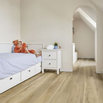 COREtec Essentials 1500+ Ocala Walnut Oak LVRE 2054 WPC Rigid Core Click PVC met 10dB vaste ondervloer - Incl. GRATIS plinten*