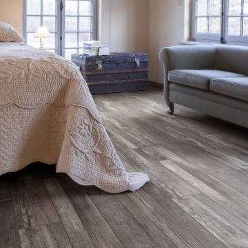 COREtec Essentials 1200 Fallen Oak LVP 752 WPC Rigid Core Click PVC met 10dB vaste ondervloer - Incl. GRATIS plinten*