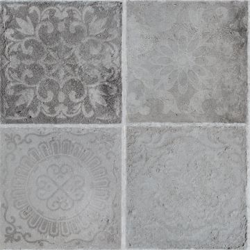 COREtec Essentials Tile++ Rabat LVT 1794 WPC Rigid Core Click PVC met 10dB geïntegreerde ondervloer