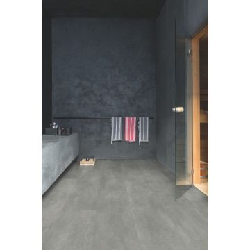 QuickStep Livyn Ambient Glue Plus AMGP40051 beton donkergrijs PVC