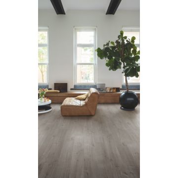 QuickStep Livyn Pulse Plus Katoen eik cosy grijs PUCP40202 Click PVC - INCL. GRATIS PLINTEN*