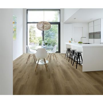QuickStep Alpha Eiken Drijfhout Beige Smalle plank AVSP40018 Rigid Core Click PVC - INCL. GRATIS PLINTEN*