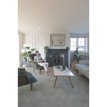 QuickStep Livyn Illume Plus Zacht Azuurblauw ILCP40271 Click Plus PVC- INCL. GRATIS PLINTEN*