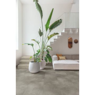 QuickStep Alpha PVC Illume Gewolkt Beton 5+1mm AVMTU40273 Rigid Click PVC Tegel