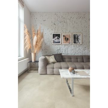 QuickStep Alpha PVC Illume Zandsteenbeton 5+1mm AVMTU40274 Rigid Click PVC Tegel