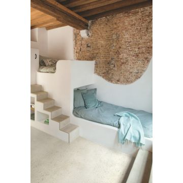QuickStep Alpha PVC Illume Kiezelbeton 5+1mm AVMTU40276 Rigid Click PVC Tegel (incl. vaste ondervloer)