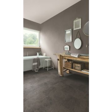 QuickStep Blush vierkante tegel Black Slate SGTC20304 PVC