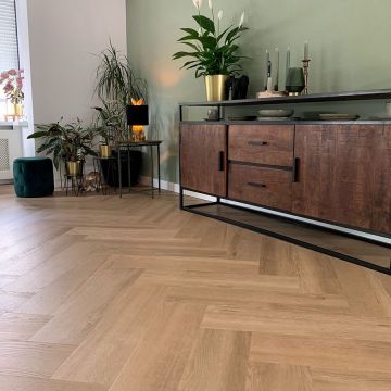 Douwes Dekker Ambitieus Brede Visgraat Boterkoek 04872 Click Rigid PVC