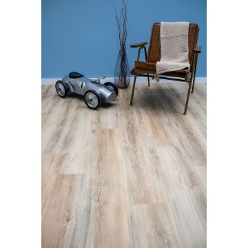 VecoFloors Gerookt Eiken Bruin/Grijs Rigid Click PVC A0003186 ACTIE OP=OP