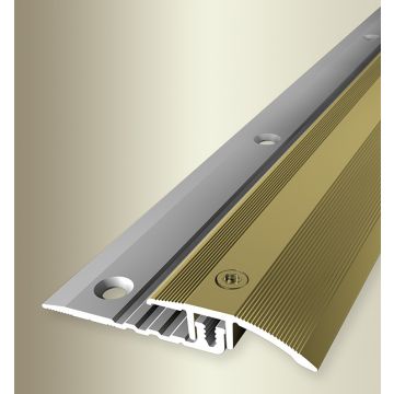 Overgangsprofiel Kuberit schroef 4-9.5mm Goud 300cm - 51725