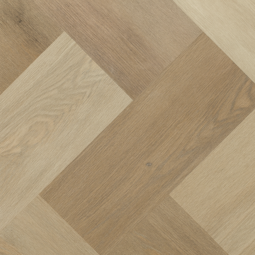 Hebeta Montinique Rigid Click PVC Charente Visgraat XL Naturel eiken mix Incl. vaste ondervloer 577567