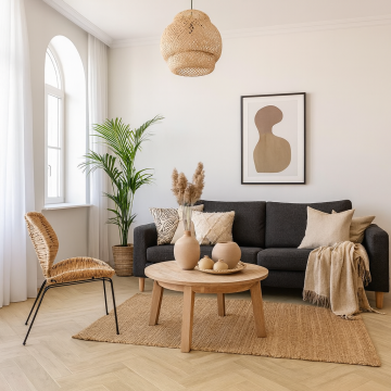 Hebeta Montinique Rigid Click PVC Clermont Visgraat XL Naturel eiken Incl. vaste ondervloer 57820