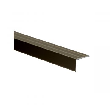 Hoeklijnprofiel zelfklevend 17mm Brons 300cm - 69335