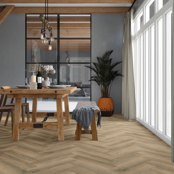 VivaFloors Eiken LV6850 Visgraat plak PVC